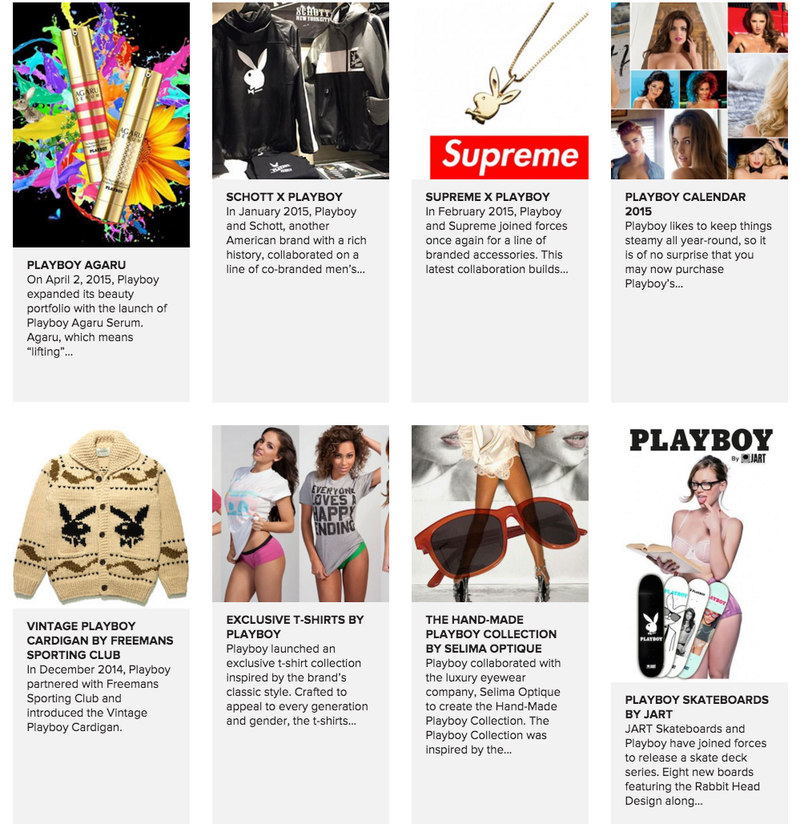 Illustration for article titled 'Products for Good Times™': How Playboy Learned to Sell Its Sexy Self